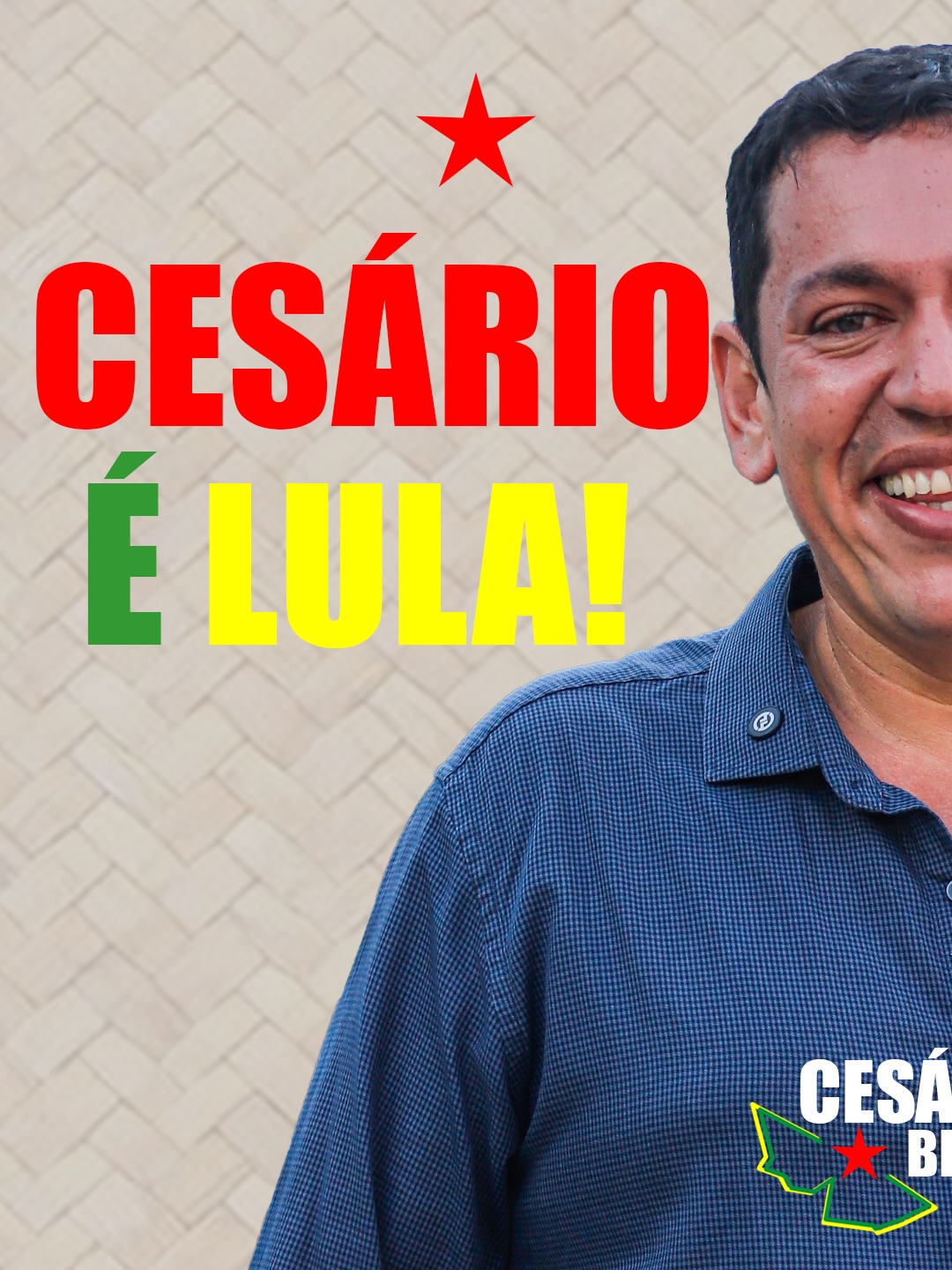 Publicação da campanha de Cesário Braga, imagem 1 de 2