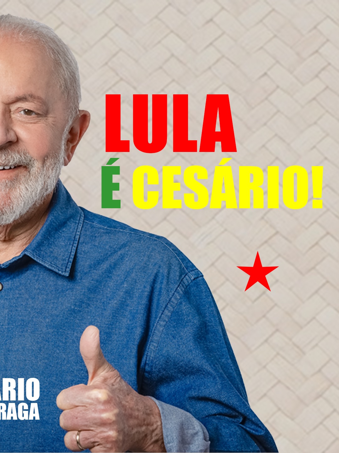 Publicação da campanha de Cesário Braga, imagem 2 de 2