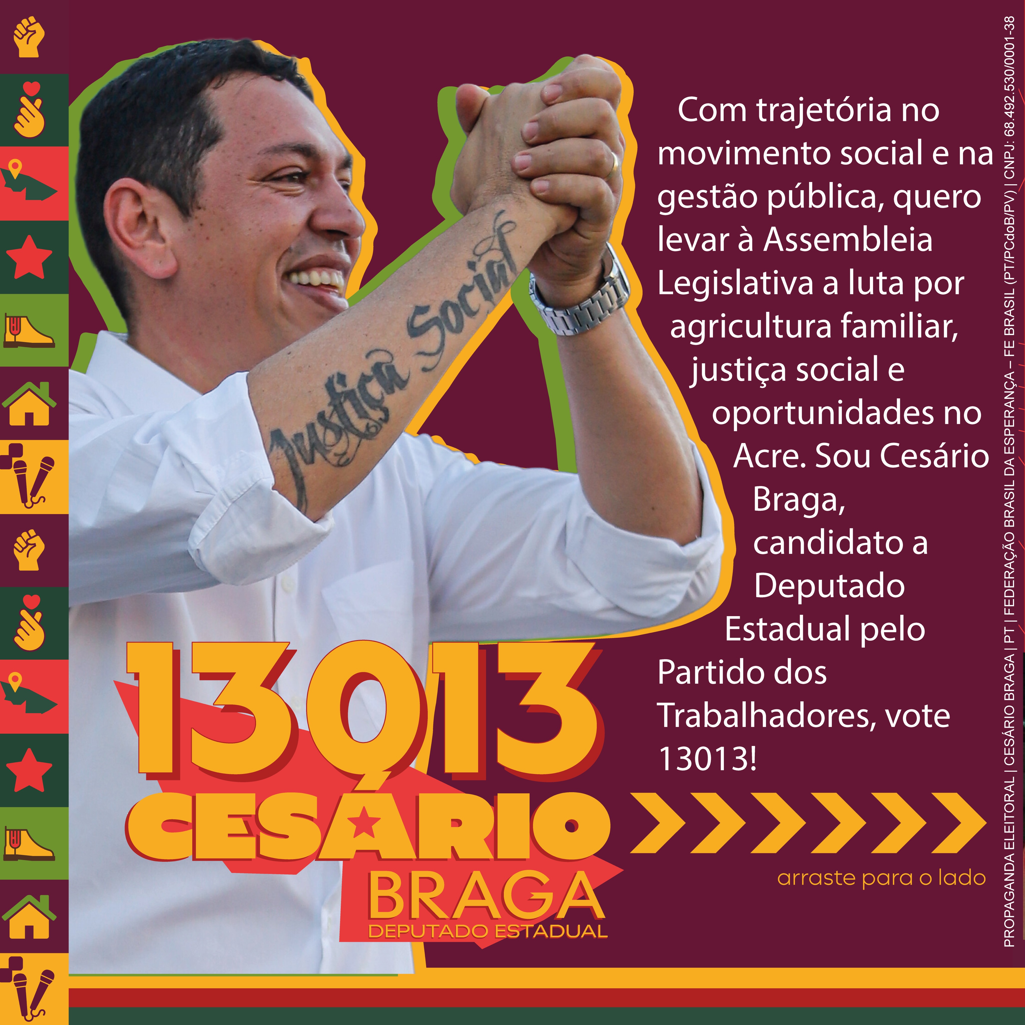 Cesário Braga junto à comunidade, imagem 1 de 5